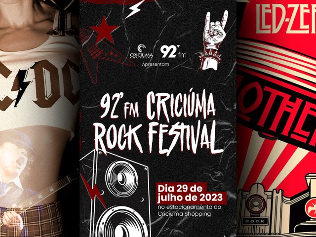 Lançamento do 92 Criciúma Rock Festival