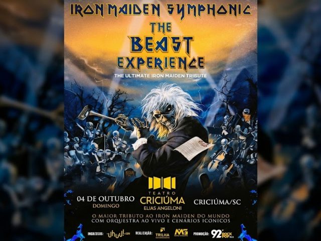 Heavy metal e orquestra: Criciúma recebe tributo ao Iron Maiden